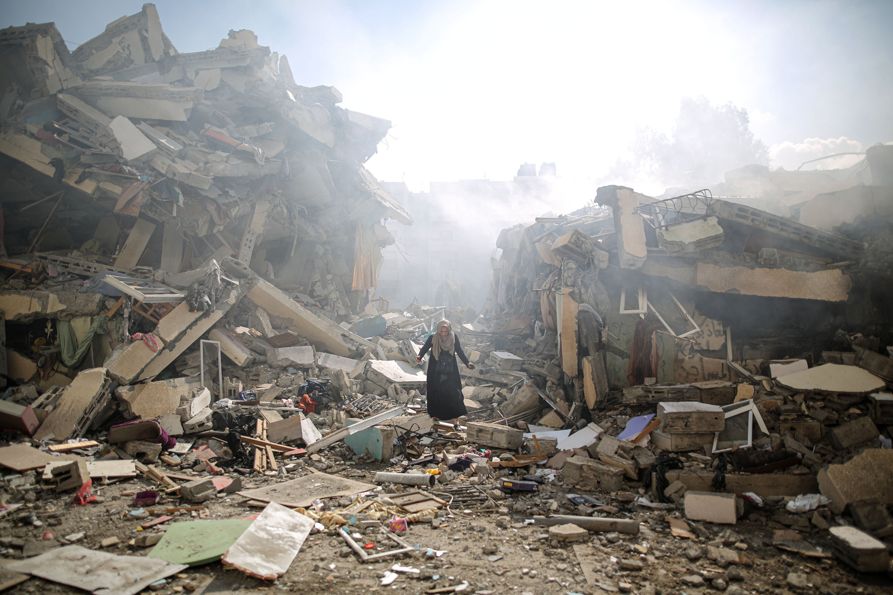 Destruction in Gaza City